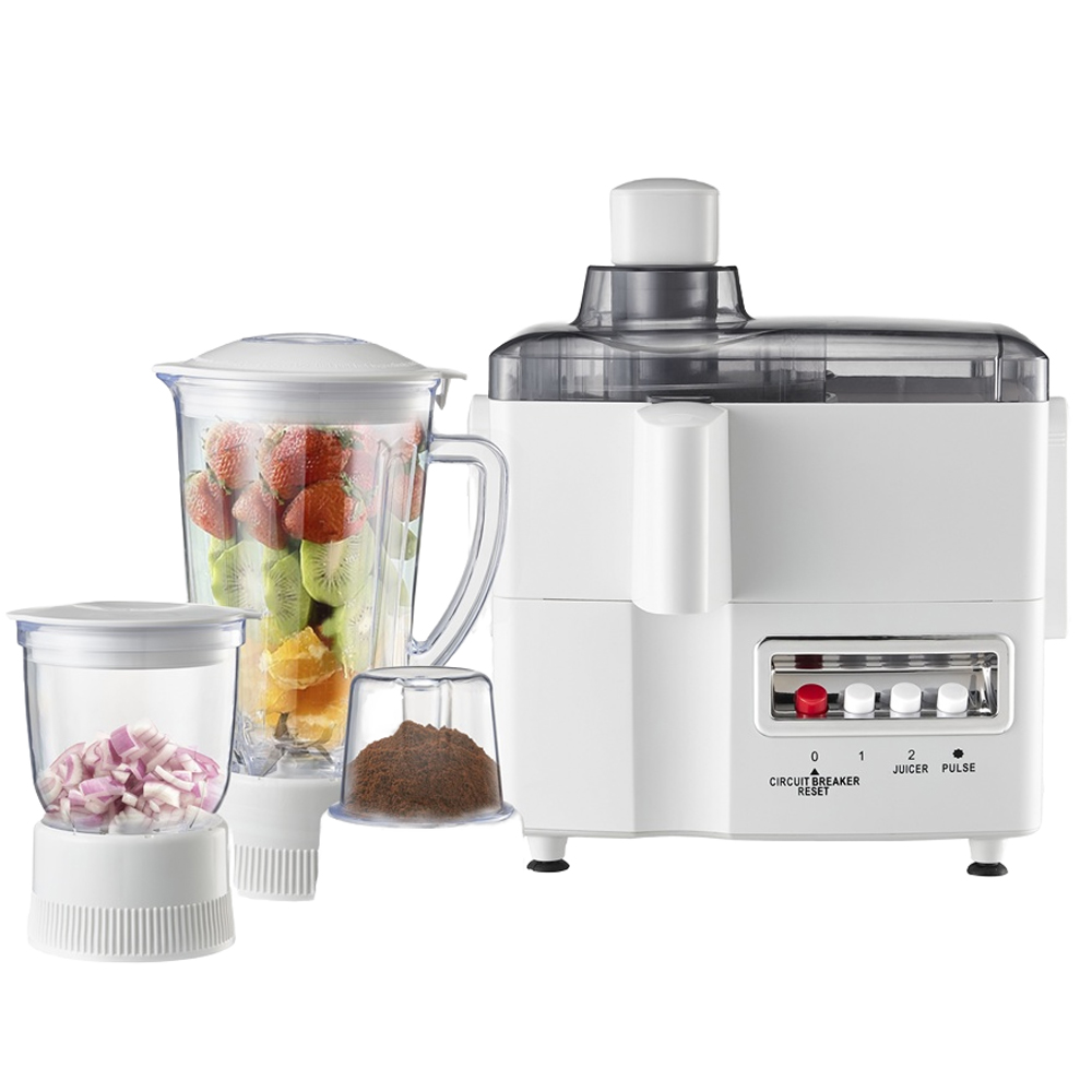 Juicer - 4-in-1 multifunctioneel huishoudelijk keukenapparaat Keukenmachine Sapcentrifuge