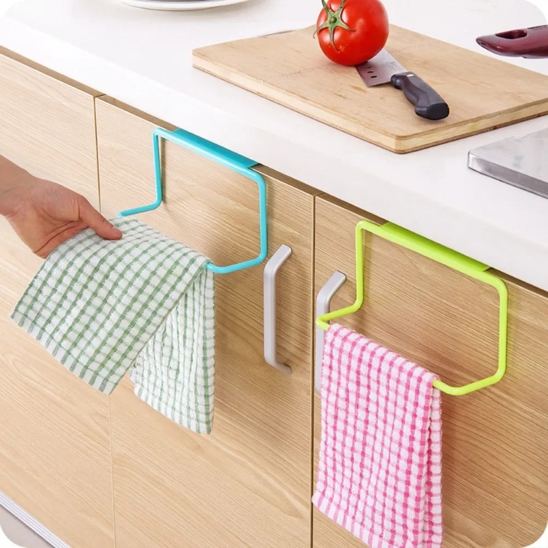 Kitchen Appliances Cabinet - 1PC Plastic Hangende Houder Handdoekenrek Multifunctionele