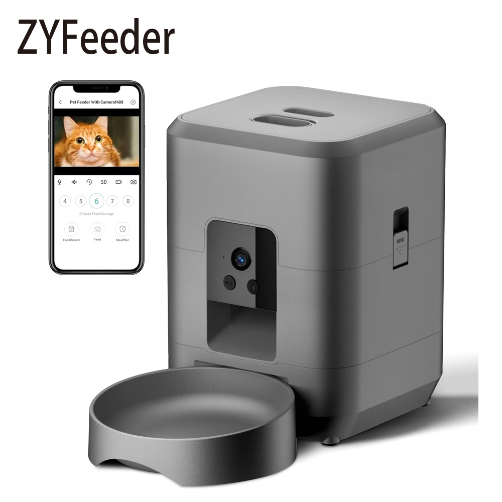Kitchen Appliances Video - 2L Automatische Voerbak voor Huisdieren, Slimme