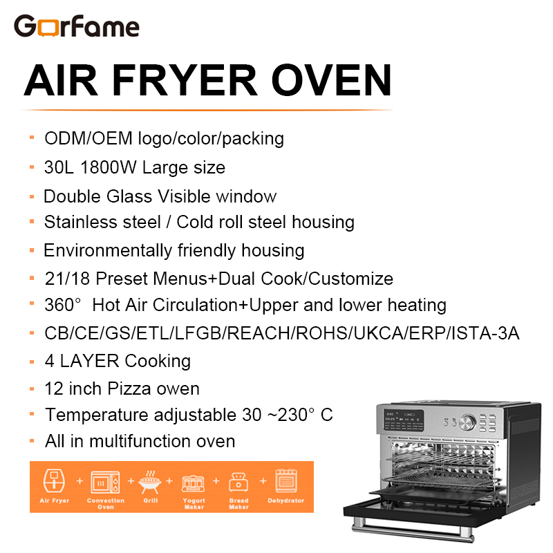Extra grote kippen- en pizza-o - Air Fryer recensie en prijs
