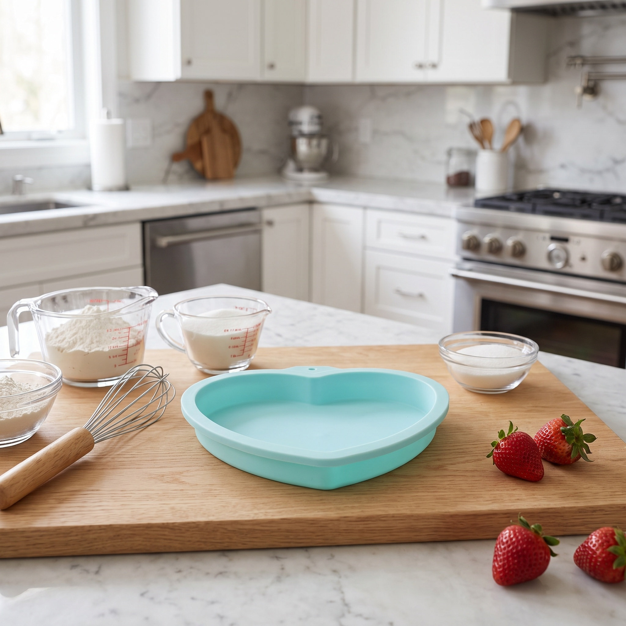 4-delige set siliconen bakvorm - Microwave Oven recensie en prijs