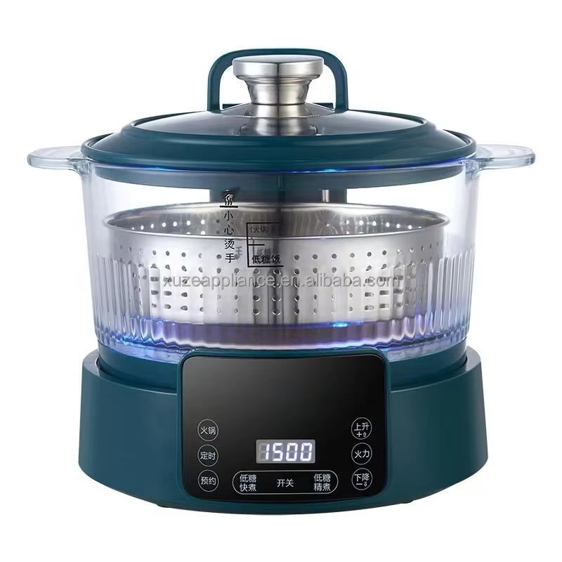 Suikerarme donkergroene 5L rij - Rice Cooker recensie en prijs