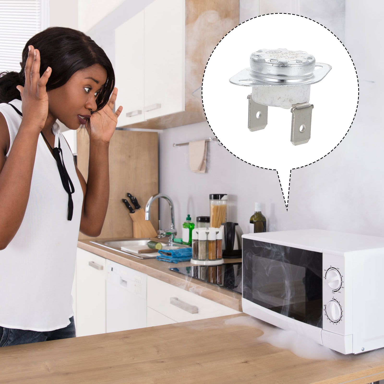 4 stuks thermische temperatuur - Microwave Oven recensie en prijs