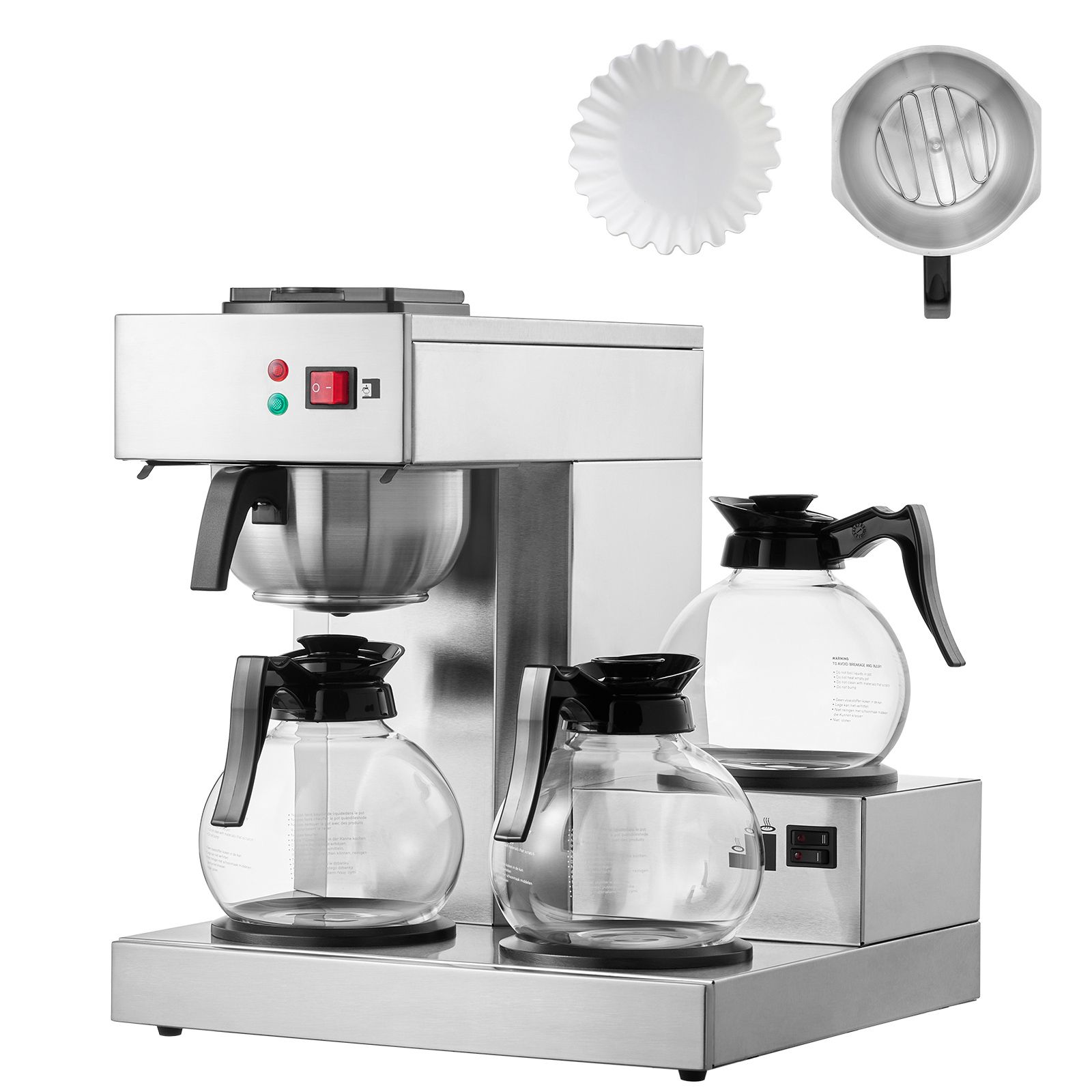 12-kops commercieel druppelkof - Coffee Maker recensie en prijs