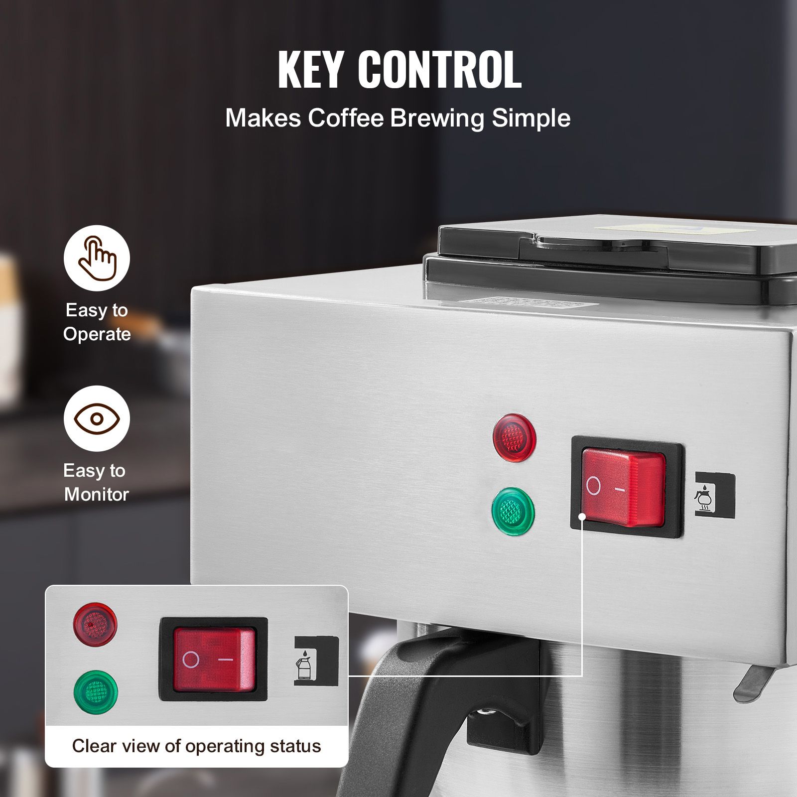 12-kops commercieel druppelkof - Coffee Maker recensie en prijs