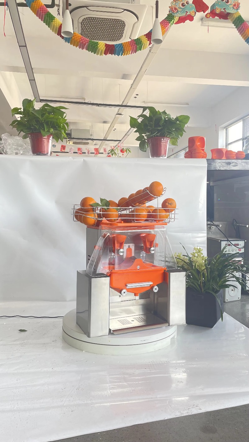 Industriële sinaasappelpersmac - Juicer recensie en prijs